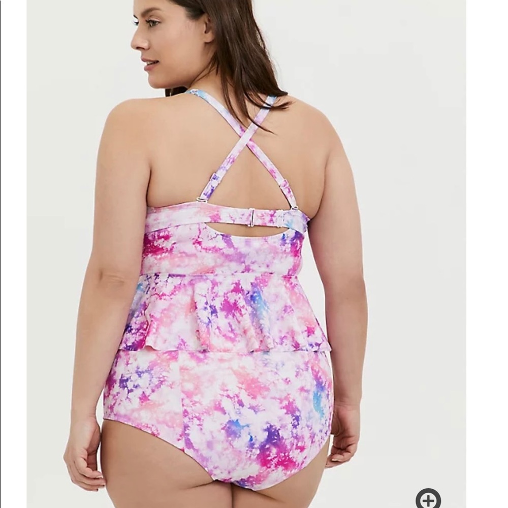 Torrid Two Piece Tankini Swim - Picture 3 of 3